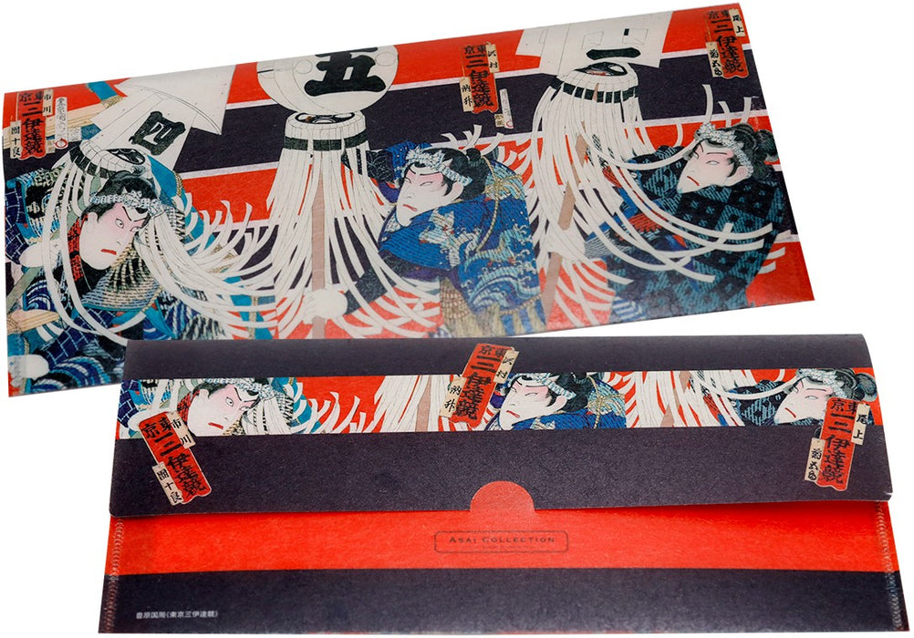 和紙風チケットファイル   【東京 三伊達競】(BLACK)