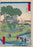 Kasanes Graphica “Benten-Yama in the Sensoji temple, Tokyo 48 popular places” Ikkei Shosai 1869